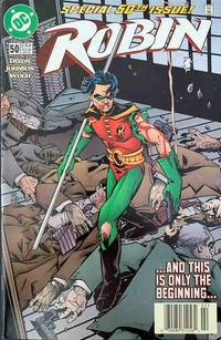 Cover for Robin (DC, 1993 series) #50 [Newsstand]
