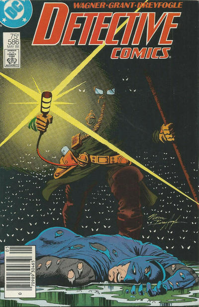 Cover for Detective Comics (DC, 1937 series) #586 [Newsstand]
