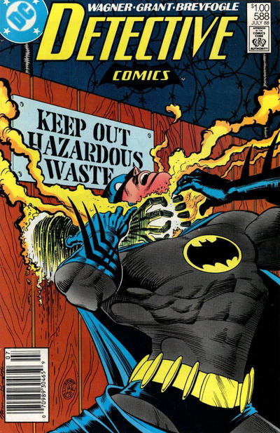 Cover for Detective Comics (DC, 1937 series) #588 [Canadian]