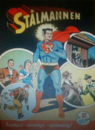 Cover for Stålmannen (Centerförlaget, 1949 series) #12/1954