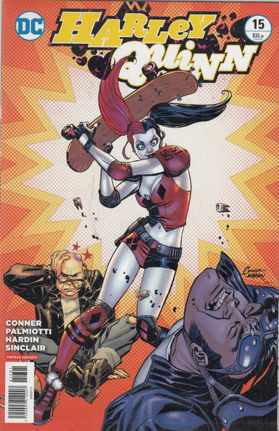 Cover for Harley Quinn (Editorial Televisa, 2015 series) #15 [Amanda Conner & Dave Johnson]
