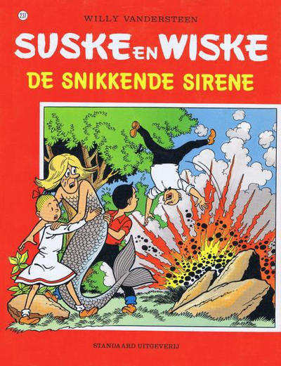 Cover for Suske en Wiske (Standaard Uitgeverij, 1967 series) #237 - De snikkende sirene