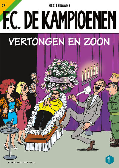 Cover for F.C. De Kampioenen (Standaard Uitgeverij, 1997 series) #27 - Vertongen en zoon [Herdruk 2021]