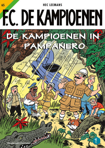 Cover for F.C. De Kampioenen (Standaard Uitgeverij, 1997 series) #65 - De Kampioenen in Pampanero [Herdruk 2021]