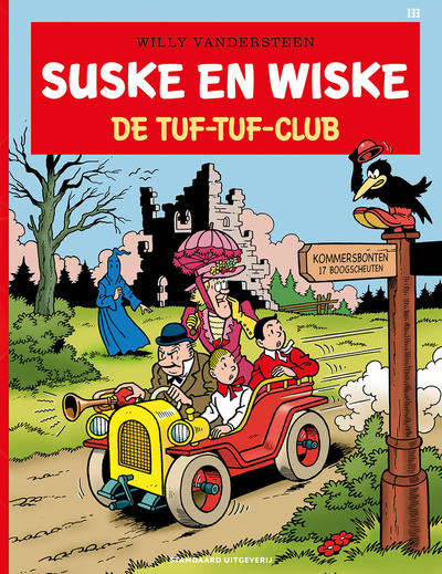 Cover for Suske en Wiske (Standaard Uitgeverij, 1967 series) #133 - De tuf-tuf-club [Herdruk 2021]