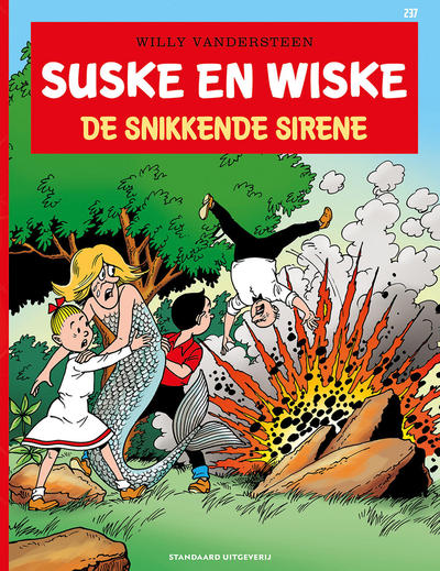 Cover for Suske en Wiske (Standaard Uitgeverij, 1967 series) #237 - De snikkende sirene [Herdruk 2021]