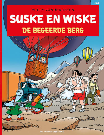 Cover for Suske en Wiske (Standaard Uitgeverij, 1967 series) #244 - De begeerde berg [Herdruk 2021]