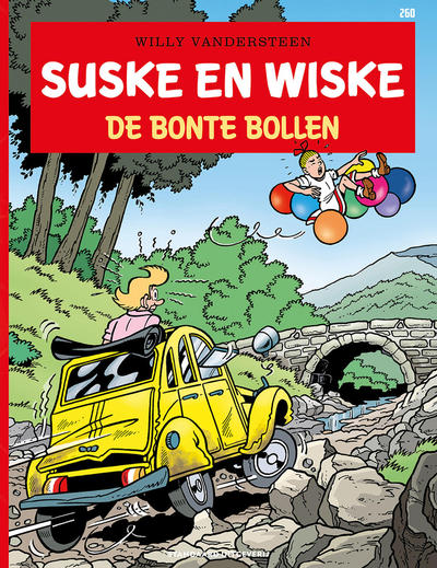 Cover for Suske en Wiske (Standaard Uitgeverij, 1967 series) #260 - De bonte bollen [Herdruk 2021]