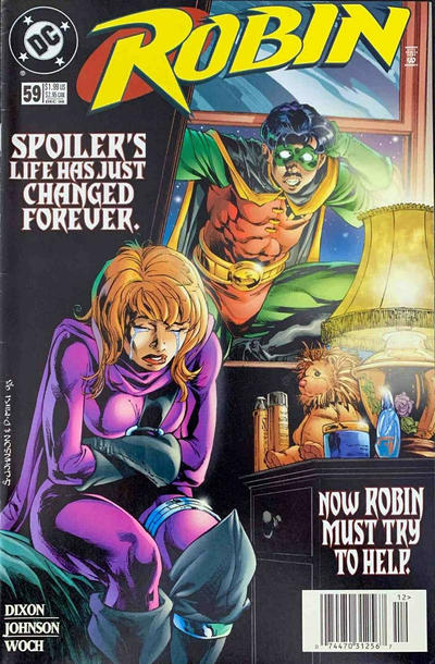 Cover for Robin (DC, 1993 series) #59 [Newsstand]