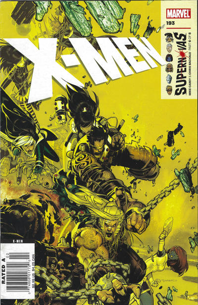 Cover for X-Men (Marvel, 2004 series) #193