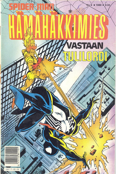 Cover for Hämähäkkimies (Semic, 1980 series) #6/1989