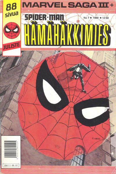 Cover for Hämähäkkimies (Semic, 1980 series) #7/1989