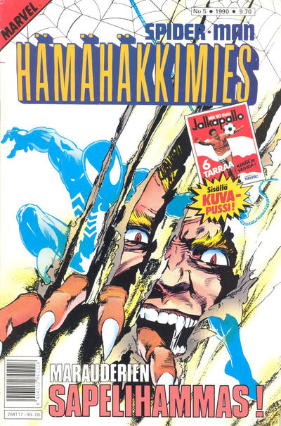 Cover for Hämähäkkimies (Semic, 1980 series) #5/1990
