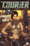 Cover for The Courier: Liberty and Death (Zenescope Entertainment, 2021 series) #1 [Cover A]