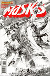 Cover for Masks (Dynamite Entertainment, 2012 series) #3 ["Black & White" Retailer Incentive - Ardian Syaf]