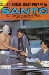 Cover Thumbnail for Santo El Enmascarado de Plata (Editorial Icavi, Ltda., 1976 series) #183