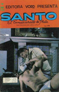 Cover Thumbnail for Santo El Enmascarado de Plata (Editorial Icavi, Ltda., 1976 series) #249