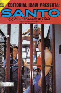 Cover Thumbnail for Santo El Enmascarado de Plata (Editorial Icavi, Ltda., 1976 series) #185