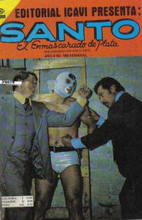 Cover Thumbnail for Santo El Enmascarado de Plata (Editorial Icavi, Ltda., 1976 series) #180