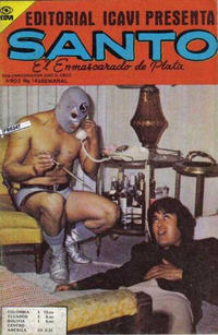 Cover Thumbnail for Santo El Enmascarado de Plata (Editorial Icavi, Ltda., 1976 series) #148