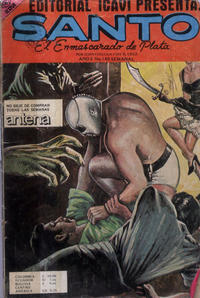 Cover Thumbnail for Santo El Enmascarado de Plata (Editorial Icavi, Ltda., 1976 series) #140