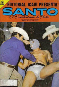 Cover Thumbnail for Santo El Enmascarado de Plata (Editorial Icavi, Ltda., 1976 series) #139