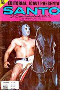 Cover Thumbnail for Santo El Enmascarado de Plata (Editorial Icavi, Ltda., 1976 series) #134