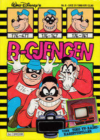 Cover Thumbnail for B-gjengen (Hjemmet / Egmont, 1985 series) #8/1988