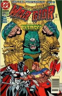 Cover for Guy Gardner: Warrior (DC, 1994 series) #27 [Newsstand]