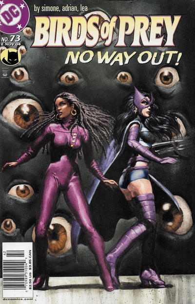 Cover for Birds of Prey (DC, 1999 series) #73 [Newsstand]
