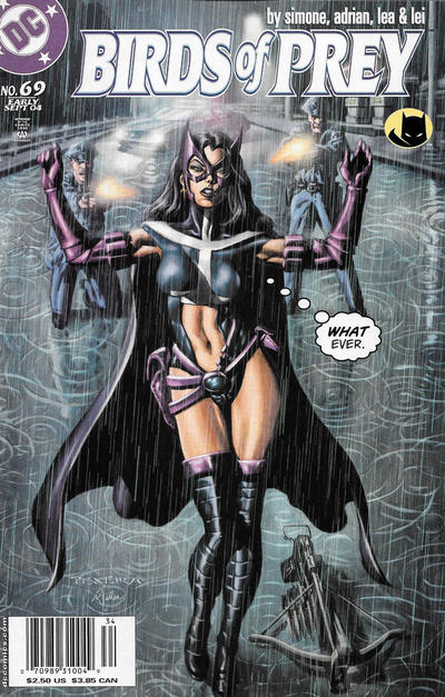 Cover for Birds of Prey (DC, 1999 series) #69 [Newsstand]