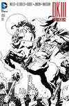 Cover Thumbnail for Dark Knight III: The Master Race (2016 series) #1 [Vault Collectables Aaron Lopresti Black and White Cover]