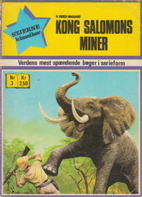 Cover Thumbnail for Stjerneklassiker (I.K. [Illustrerede klassikere], 1969 series) #3 - Kong Salomons miner