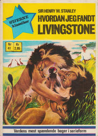 Cover Thumbnail for Stjerneklassiker (Williams, 1970 series) #41 - Hvordan jeg fandt Livingstone