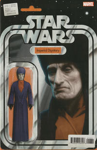 Cover Thumbnail for Star Wars (Marvel, 2020 series) #13 [John Tyler Christopher 'Action Figure' (Imperial Dignitary) Cover]