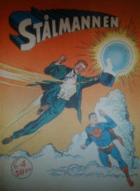 Cover Thumbnail for Stålmannen (Centerförlaget, 1949 series) #4/1956
