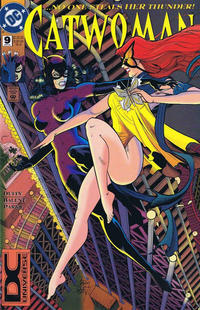 Cover for Catwoman (DC, 1993 series) #9 [DC Universe Corner Box]