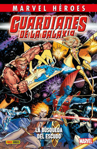 Cover Thumbnail for Marvel Héroes (Panini España, 2012 series) #79 - Guardianes de la Galaxia 1: La Búsqueda del Escudo
