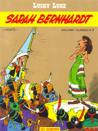 Cover Thumbnail for I Classici (Alessandro Editore, 1987 series) #2 - Lucky Luke - Sarah Bernhardt