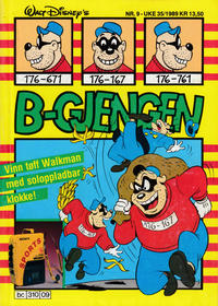 Cover Thumbnail for B-gjengen (Hjemmet / Egmont, 1985 series) #9/1989