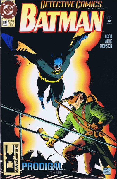 Cover for Detective Comics (DC, 1937 series) #679 [DC Universe Corner Box]