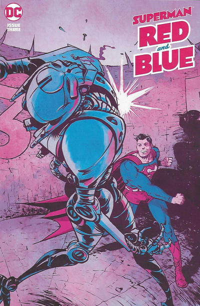 Cover for Superman Red and Blue (DC, 2021 series) #3 [Paul Pope Cover]