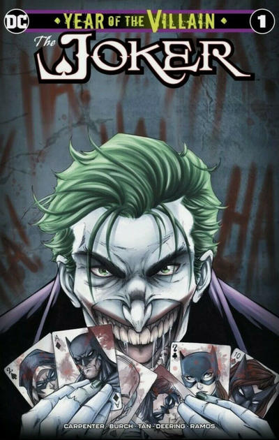 Cover for The Joker: Year of the Villain (DC, 2019 series) #1 [Comics Elite Ryan Kincaid Cover]