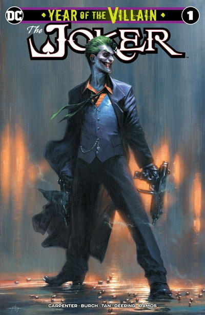Cover for The Joker: Year of the Villain (DC, 2019 series) #1 [Bulletproof Comics Gabriele Dell’Otto Cover]
