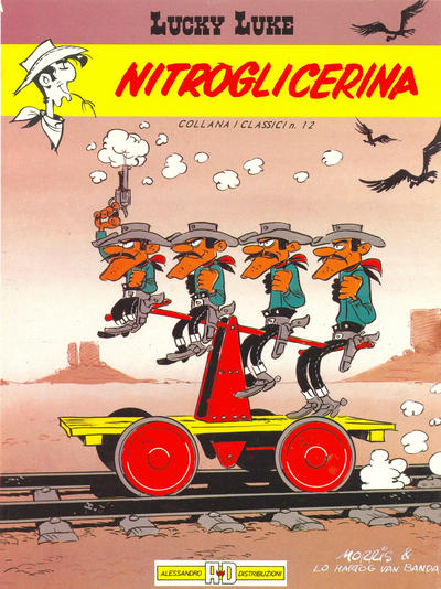 Cover for I Classici (Alessandro Editore, 1987 series) #12 - Lucky Luke - Nitroglicerina