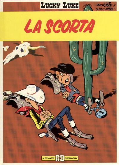 Cover for I Classici (Alessandro Editore, 1987 series) #29 - Lucky Luke - La scorta