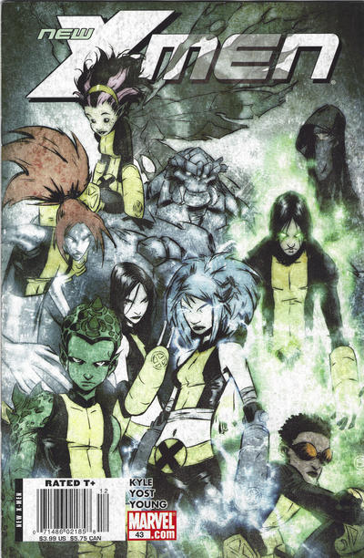 Cover for New X-Men (Marvel, 2004 series) #43 [Newsstand]