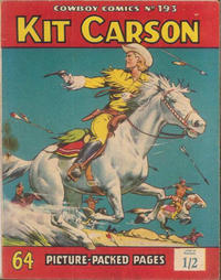 Cover for Cowboy Comics (Amalgamated Press, 1950 series) #193 [Australia]