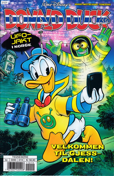 Cover for Donald Duck & Co (Hjemmet / Egmont, 1948 series) #19/2021