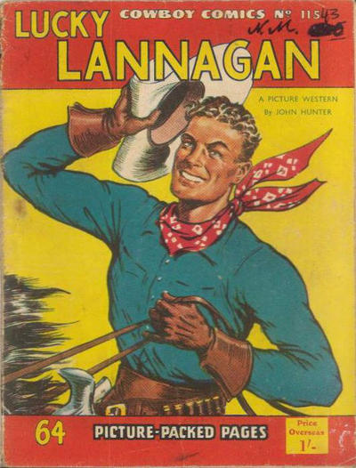 Cover for Cowboy Comics (Amalgamated Press, 1950 series) #115 [Overseas]
